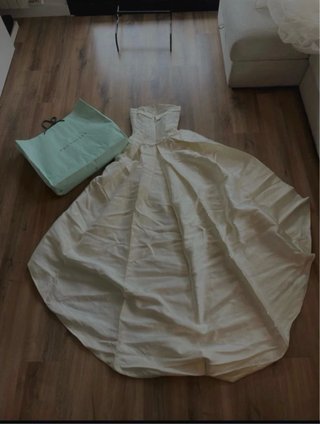 Vestido de novia Pronovias estilo princesa de tul