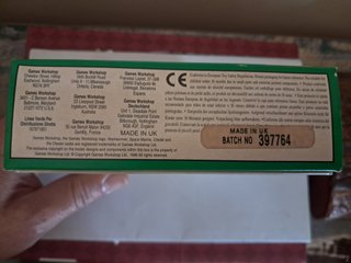 Caixa vintage Warhammer Fantasy Wood Elves 1996