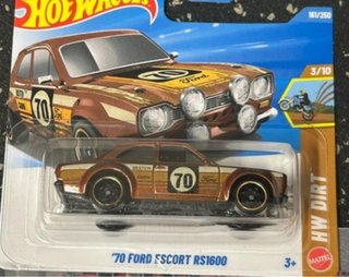 Hot Wheels '70 Ford Escort RS1600 HW Dirt