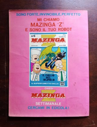 Mazinga Z numero 2 originale