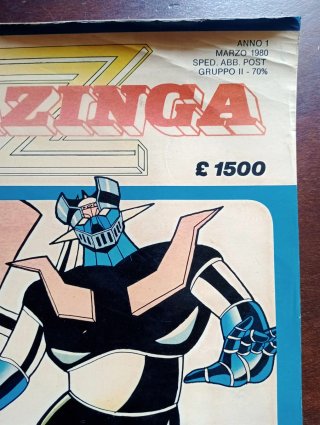 Mazinga Z numero 2 originale