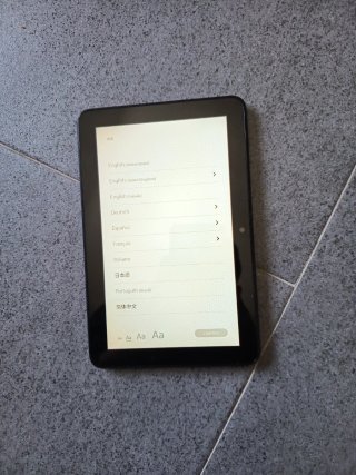Tablet Amazon Fire 7 Negra 12ª generación
