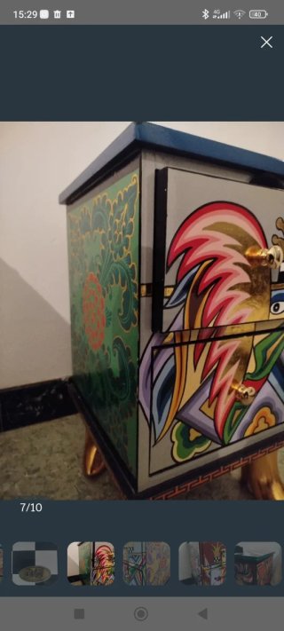 2 Mesitas Noche Diseño Artístico