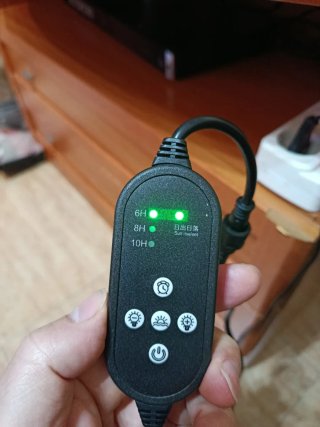 Pantalla LED Aqua Negra
