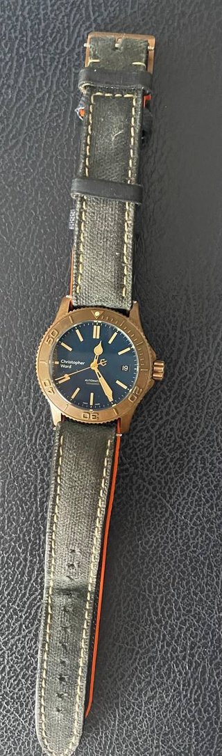 Reloj bronce Christopher Ward Trident Pro 600 38mm