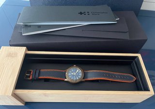 Reloj bronce Christopher Ward Trident Pro 600 38mm
