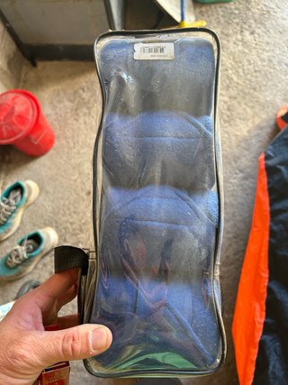 Vendas para caballo azules