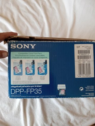 Impresora Fotográfica Sony Digital Beige