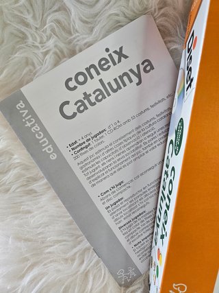Juego Coneix Catalunya con CD. DISET