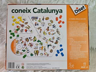 Juego Coneix Catalunya con CD. DISET