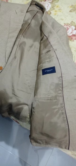 Chaqueta Americana Burberry Beige