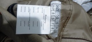 Chaqueta Americana Burberry Beige