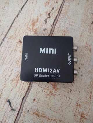 Convertidor HDMI a RCA Mini HD 1080P
