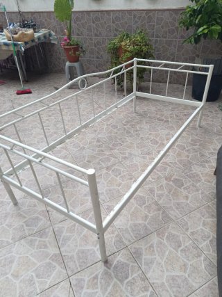 Cama Hierro 90x200 Blanca