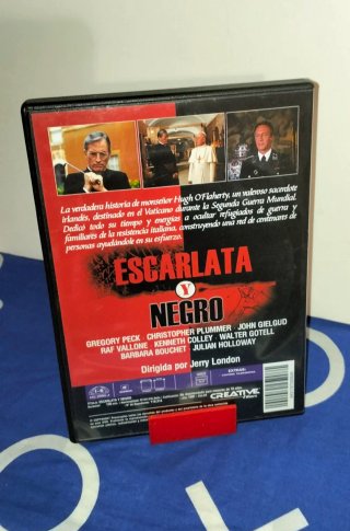 DVD Escarlata y Negro Gregory Peck
