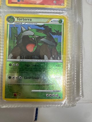 Carta Pokémon Torterra HP 2000