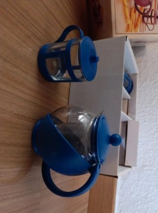Juego de té Her's: Jarra y 4 tazas