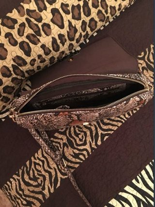 Bolso bandolera estampado animal print