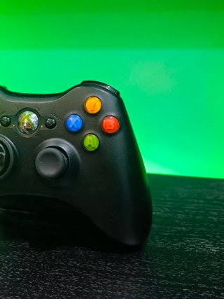 Mando Consola Xbox 360 Inalámbrico Negro
