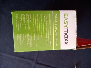 Máquina de coser manual Easymaxx
