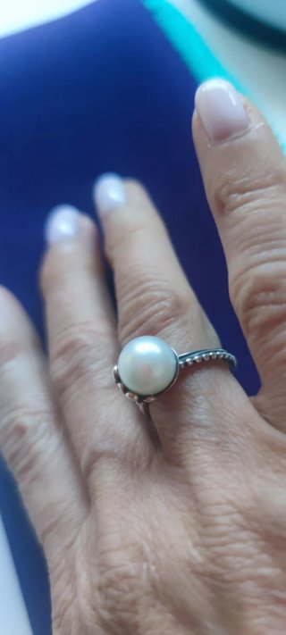 Anillo Pandora Perla T16.1