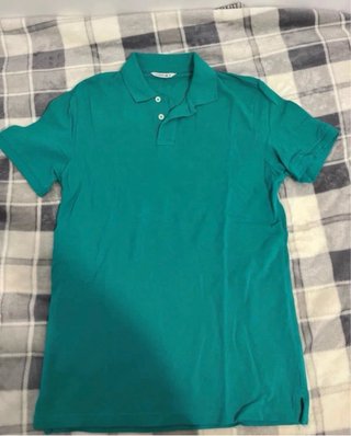 Polo Hombre Talla S Azul/Verde