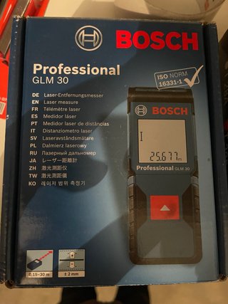 Metro láser Bosch GLM 30 Professional