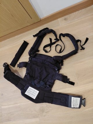 Mochila Portabebés Manduca negra