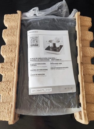 Placa Inducción Portátil SilverCrest 2200W