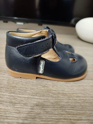 Scarpine neonato Angelitos blu