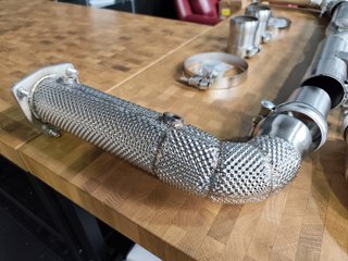 PORSCHE - ESCAPE X PIPE - DOWNPIPE - 997 MK1 TURBO