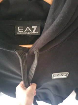 Sudadera EA7 Negra emporio armani