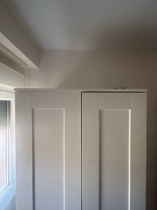 Armario Blanco Ikea 75x50x190