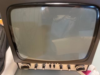 Televisor Lavis Vintage Beige/Marrón