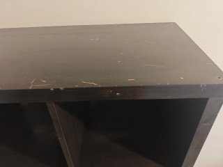 Estantería Negra Kallax 8 Huecos