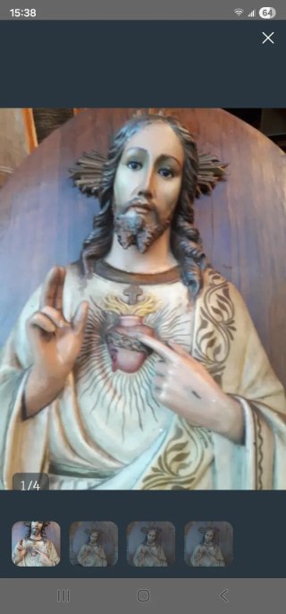 Cristo para altar de madera