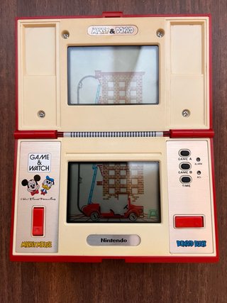 Nintendo Game & Watch Mickey & Donald Donkey Kong