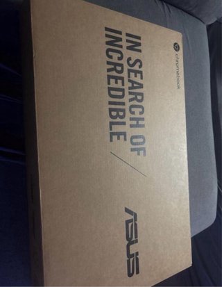 Portátil Asus Chromebook Plata Pantalla tactil.