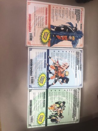 Pack Naruto Jump Remix (3 en 1) - Tomos 1, 2 y 3 -