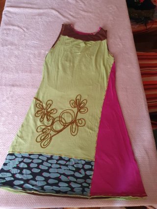 Vestido multicolor Sándalo T.2