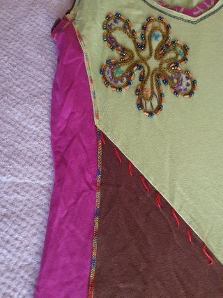 Vestido multicolor Sándalo T.2
