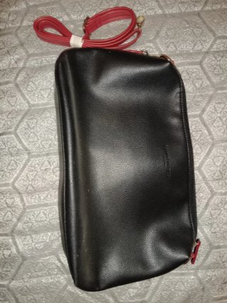Borsa double face nero/rosso CAMPO MARZIO