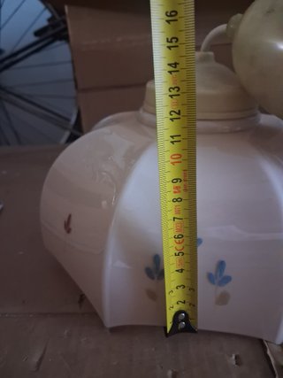Lampadario vintage ombrello rosa