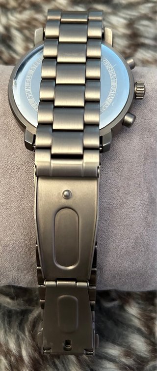 Reloj Hugo Boss Attitude Cronógrafo Dorado/Gris