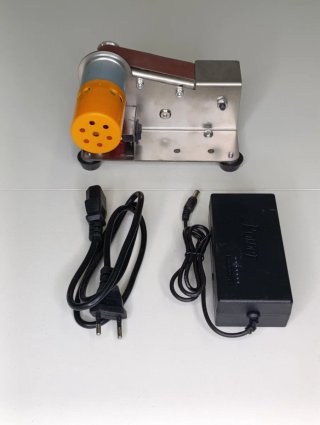 Mini lijadora de banda eléctrica
