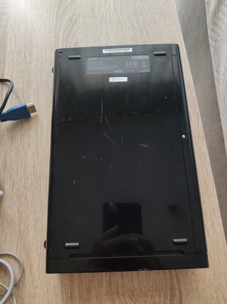 Consola Nintendo Wii U Negra + Cables