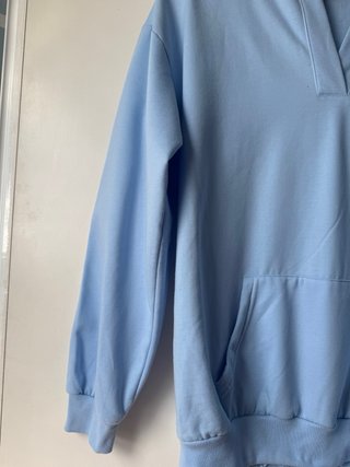 Sudadera Nike original azul con capucha