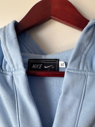 Sudadera Nike original azul con capucha