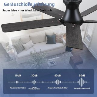 Ventilador techo Kviflon 132cm LED