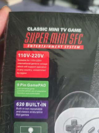 Consola Mini TV Clásica Super Mini Sec
